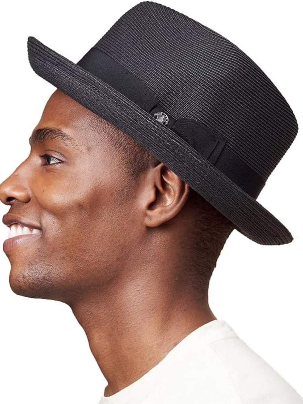 Stylish UPF50+ Sun Straw Fedora Bucket Hat for Beach, Outdoor & Travel - Unisex